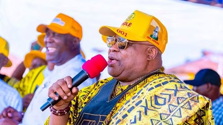 Moment INEC Declares Ademola Adeleke Winner of Osun Governorship Election