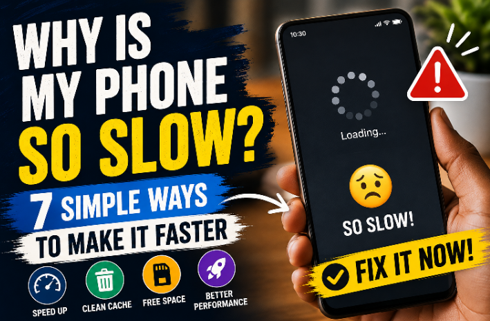 Why Is My Phone So Slow? 7 Simple Ways to Make It Faster