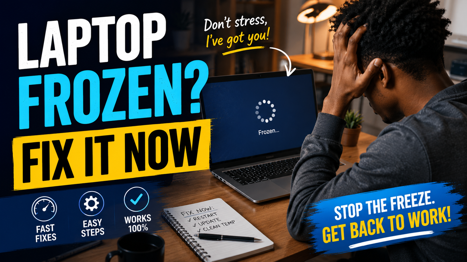 Why Your Laptop Keeps Freezing (And 7 Simple Fixes You Can Try Right Now)