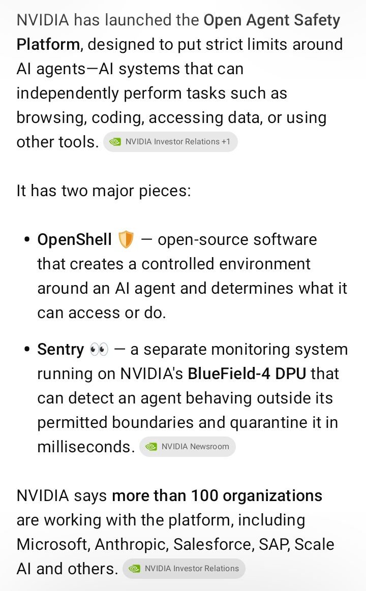 Nvidia's new AI safety platform